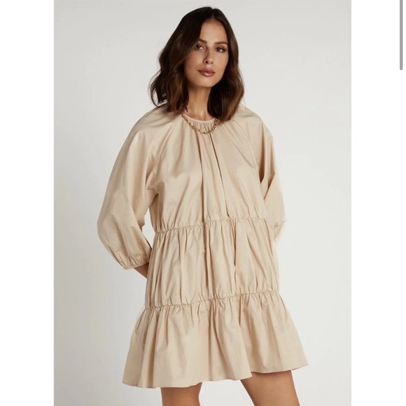 DISSH Milly Cotton Tiered Mini Dress - Picture 2 of 5